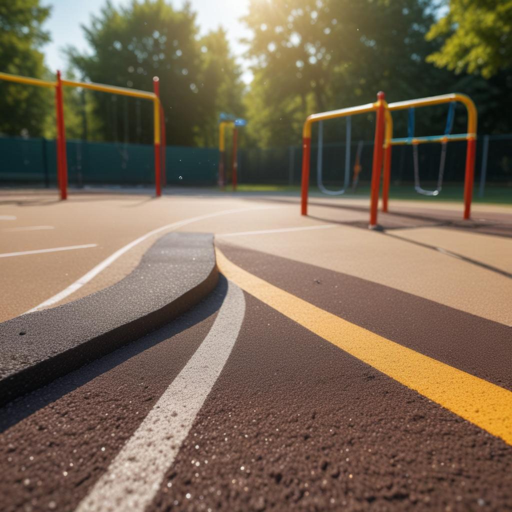 Резиновые покрытия для детских и спортивных площадок: обзор видов, характеристик и ориентировочных цен